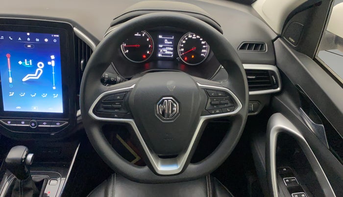 2021 MG HECTOR SHINE 1.5 PETROL TURBO CVT, Petrol, Automatic, 42,449 km, Steering Wheel Close Up