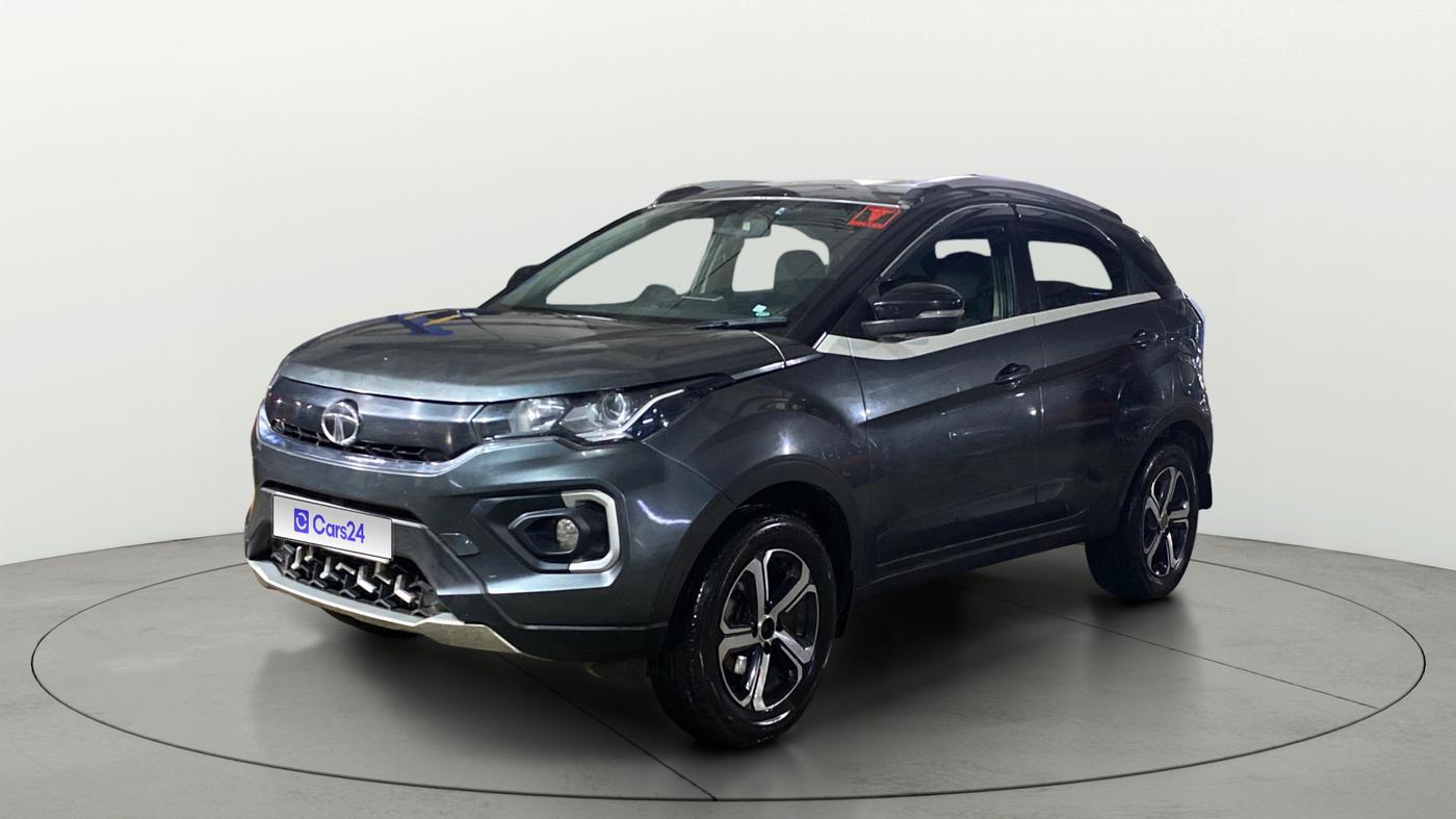 2022 Tata NEXON XZ PLUS PETROL, CNG, Manual, 1,05,744 km, Left Front Diagonal