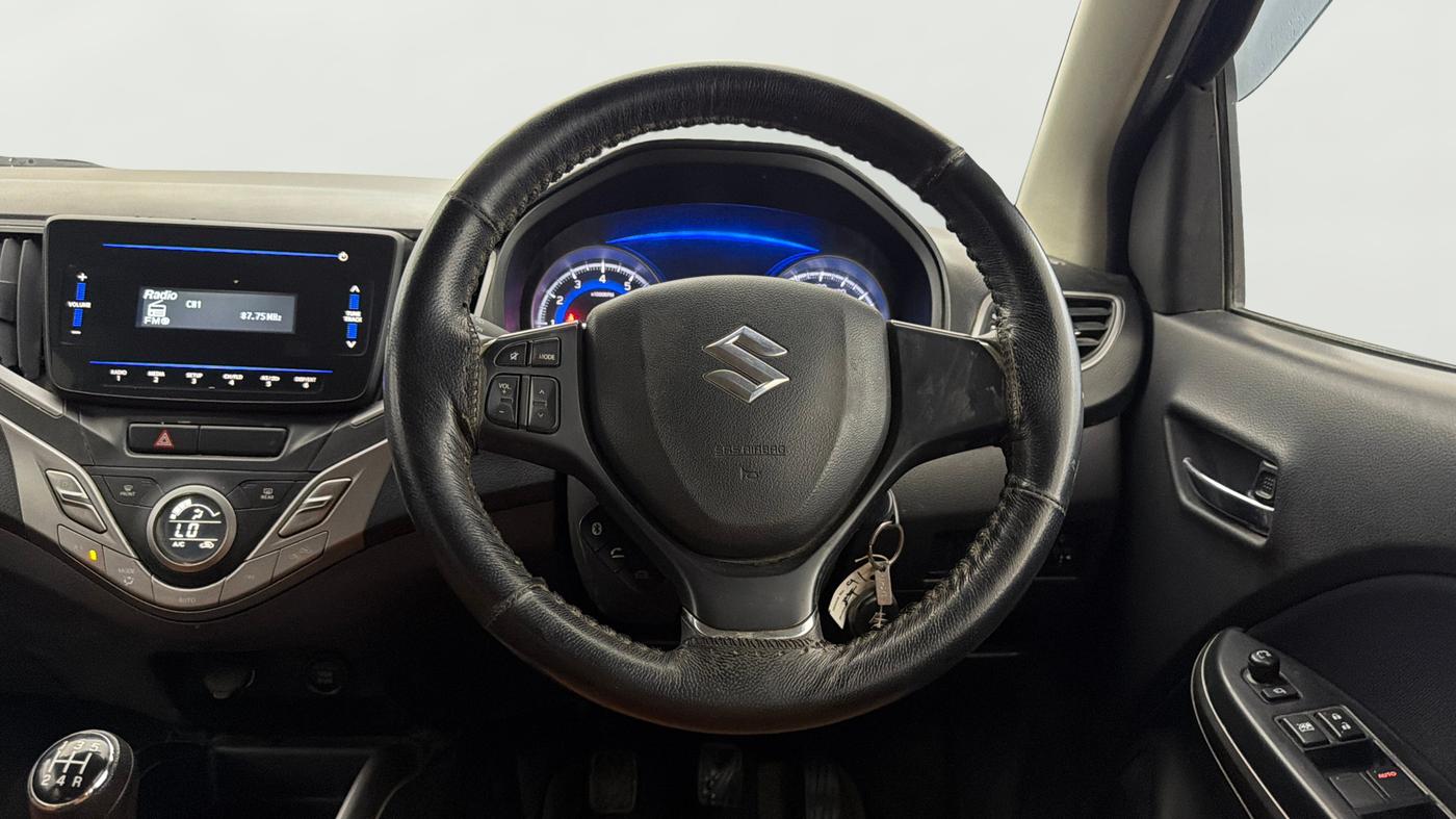 2021 Maruti Baleno DELTA PETROL 1.2, Petrol, Manual, 51,285 km, Steering Wheel Close Up