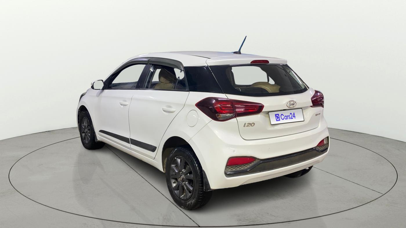 2019 Hyundai Elite i20 SPORTZ PLUS 1.2, Petrol, Manual, 1,35,371 km, Left Back Diagonal