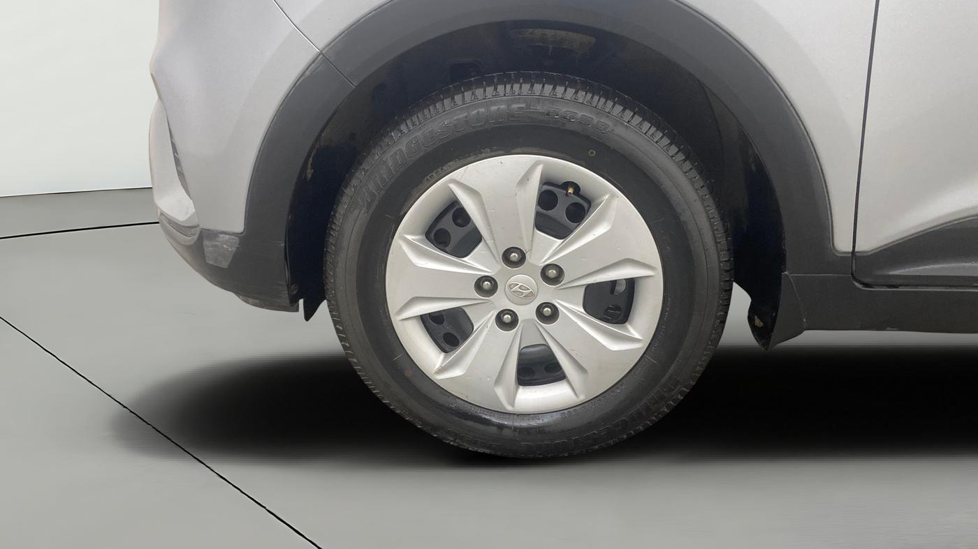 2019 Hyundai Creta E PLUS 1.6 PETROL, Petrol, Manual, 82,361 km, Left Front Wheel