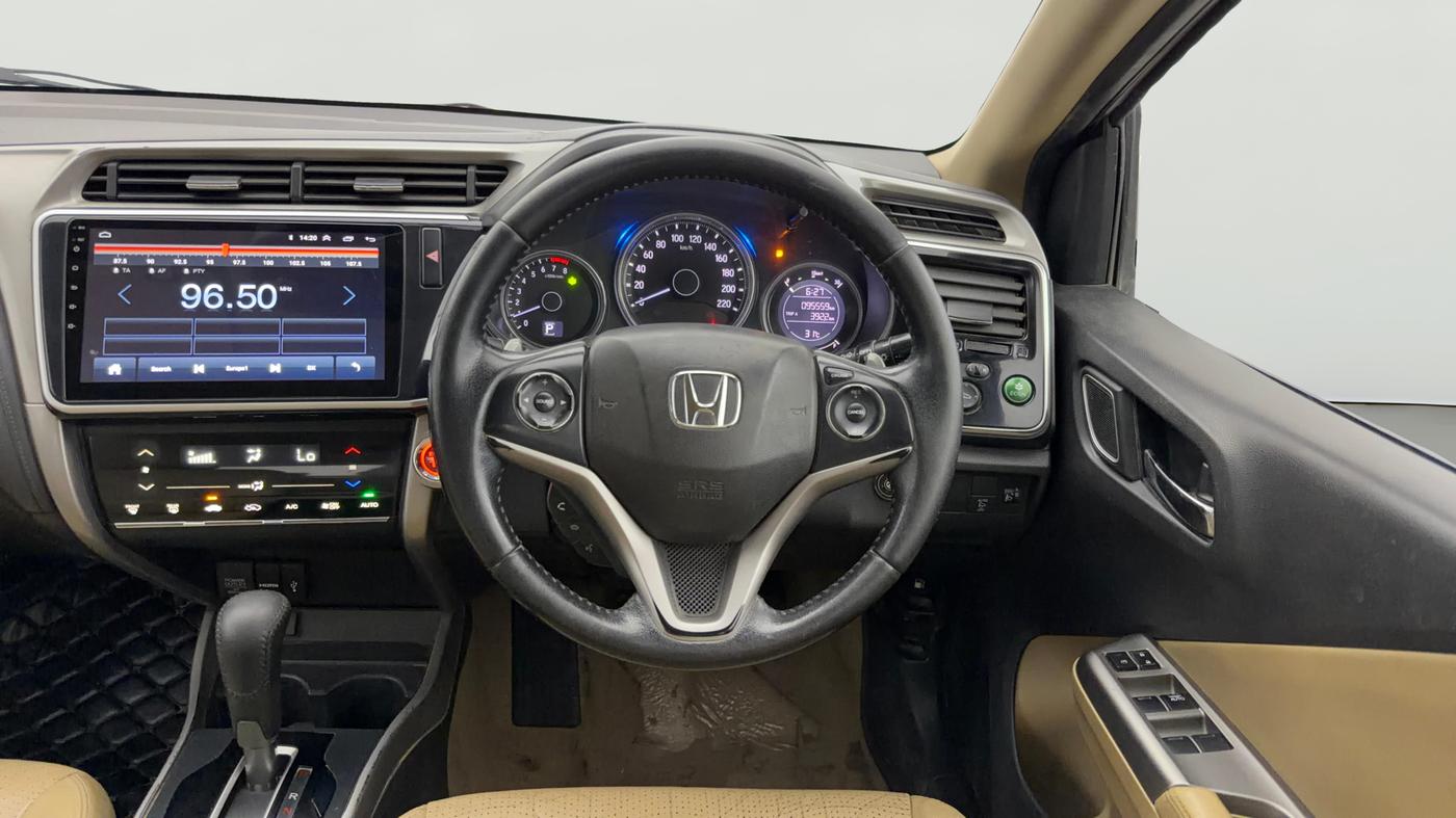 2017 Honda City 1.5L I-VTEC ZX CVT, CNG, Automatic, 95,549 km, Steering Wheel Close Up