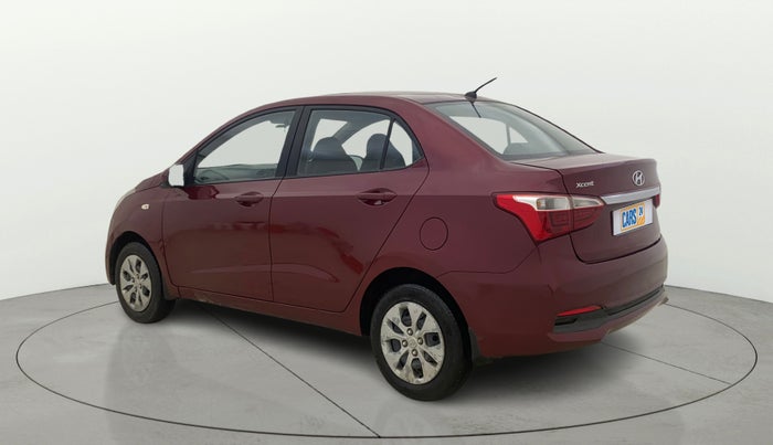 2017 Hyundai Xcent E+, Petrol, Manual, 1,03,048 km, Left Back Diagonal