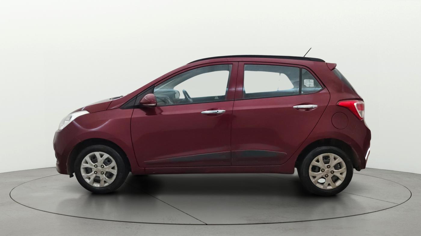 2014 Hyundai Grand i10 SPORTZ AT 1.2 KAPPA VTVT, Petrol, Automatic, 98,336 km, Left Side