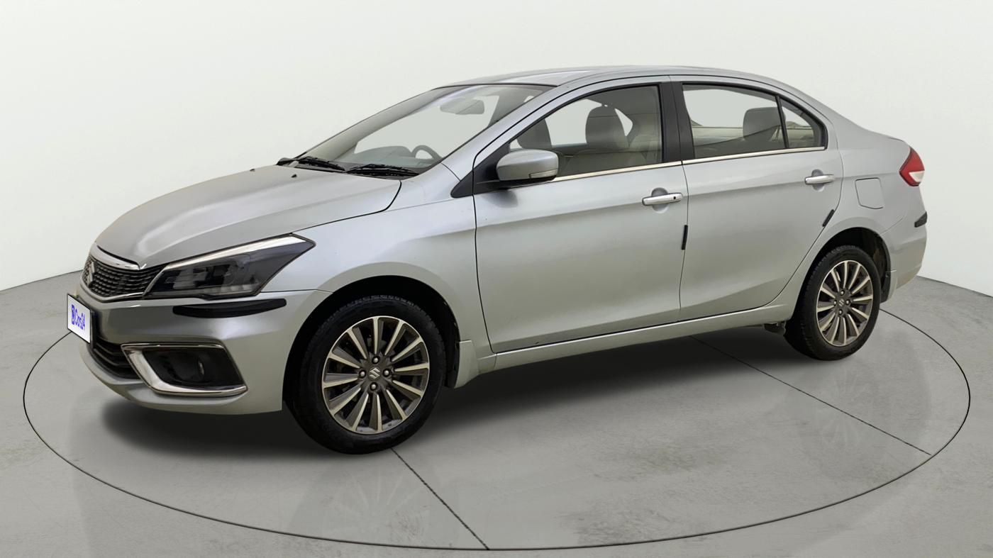 2023 Maruti Ciaz ALPHA  AT 1.5 SHVS PETROL, Petrol, Automatic, 53,557 km, Left Front Diagonal