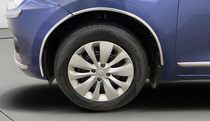 2017 Maruti Dzire VXI AMT, Petrol, Automatic, 50,979 km, Left Front Wheel