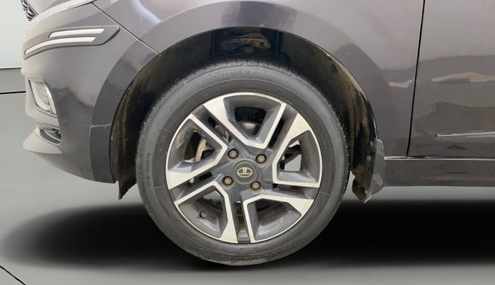 2023 Tata Tiago XZA PLUS PETROL, Petrol, Automatic, 23,135 km, Left Front Wheel
