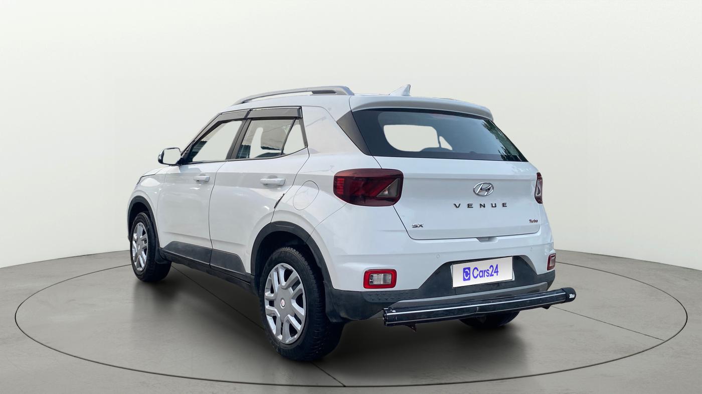 2022 Hyundai VENUE SX 1.0 TURBO IMT, Petrol, Manual, 57,143 km, Left Back Diagonal