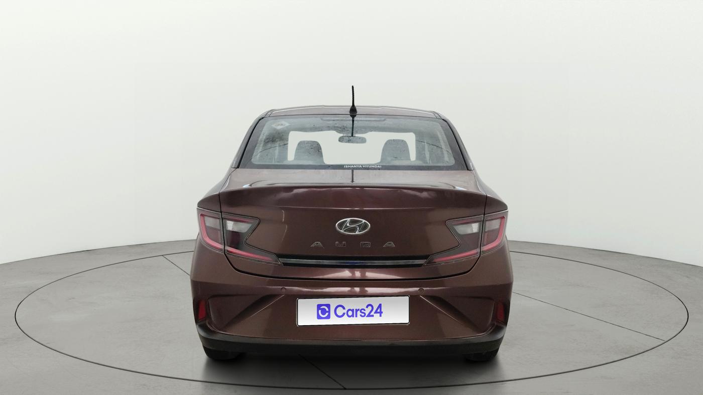 2022 Hyundai AURA S 1.2 CNG, CNG, Manual, 12,695 km, Back/Rear