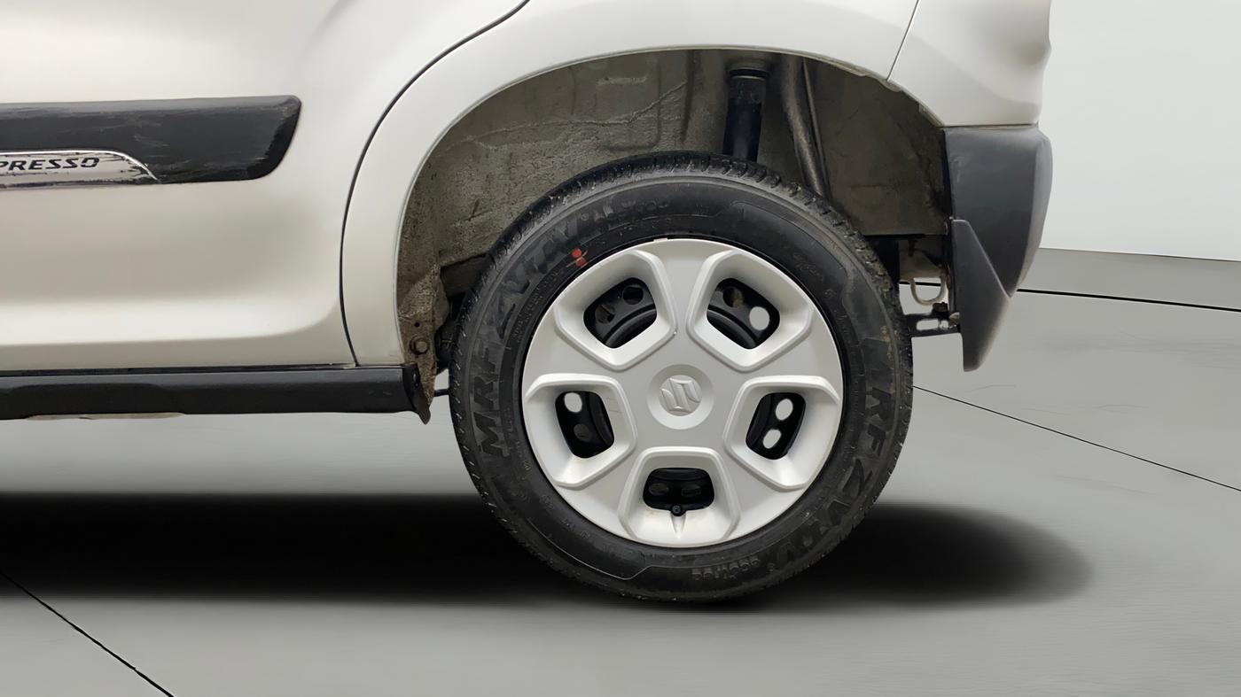 2021 Maruti S PRESSO VXI+, Petrol, Manual, 7,004 km, Left Rear Wheel