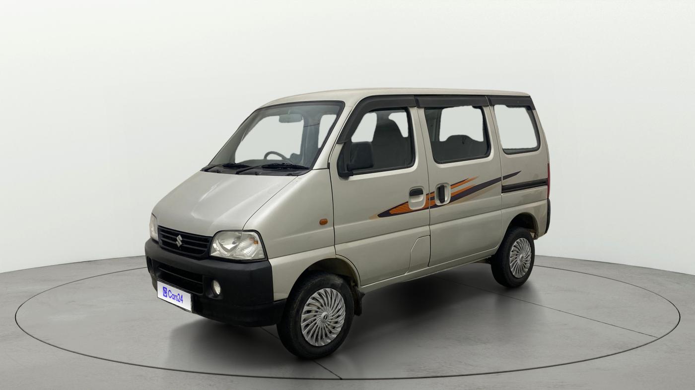 2019 Maruti Eeco 5 STR WITH A/C+HTR, Petrol, Manual, 76,267 km, Left Front Diagonal