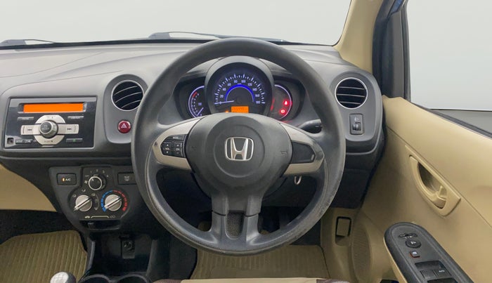 2015 Honda Brio S MT, Petrol, Manual, 55,442 km, Steering Wheel Close Up