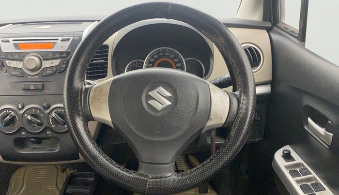 2015 Maruti Wagon R 1.0 VXI, Petrol, Manual, 1,08,880 km, Steering Wheel Close Up