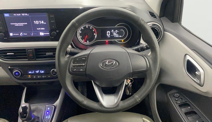 2022 Hyundai GRAND I10 NIOS SPORTZ AMT 1.2 KAPPA VTVT, Petrol, Automatic, 14,118 km, Steering Wheel Close Up