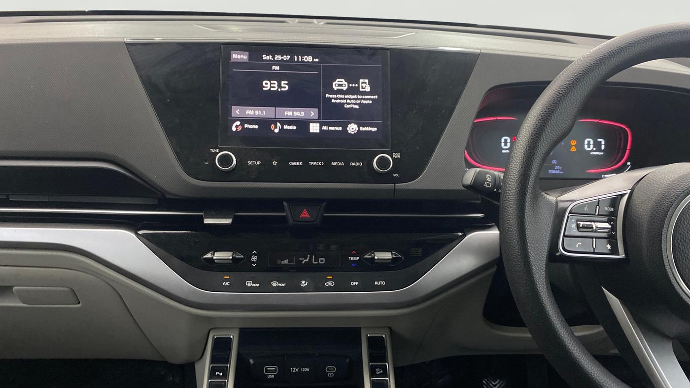 2023 KIA CARENS PRESTIGE PLUS 1.5 IMT DIESEL 7 STR, Diesel, Manual, 33,847 km, Air Conditioner