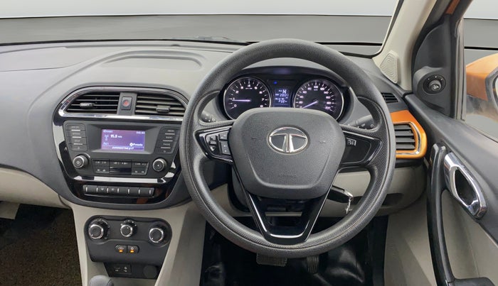 2018 Tata Tiago XZA PETROL, Petrol, Automatic, 23,525 km, Steering Wheel Close Up