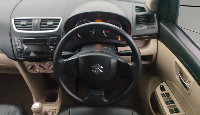 2015 Maruti Swift Dzire VXI, Petrol, Manual, 1,25,003 km, Steering Wheel Close Up