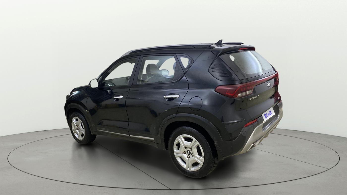 2021 KIA SONET HTX 1.0 IMT, Petrol, Manual, 53,945 km, Left Back Diagonal