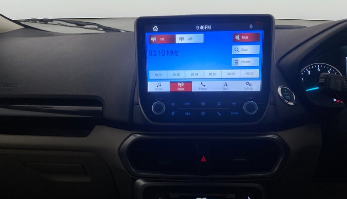 2020 Ford Ecosport TITANIUM + 1.5L PETROL AT, Petrol, Automatic, 52,029 km, Air Conditioner