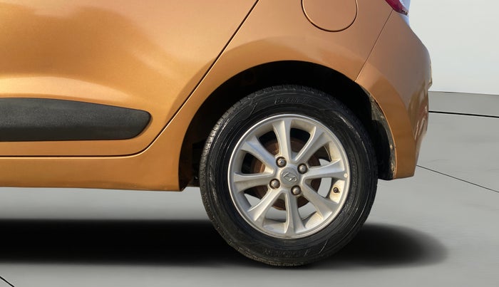 2014 Hyundai Grand i10 ASTA AT 1.2 KAPPA VTVT, Petrol, Automatic, 71,912 km, Left Rear Wheel