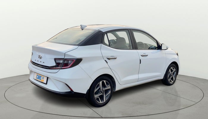 2020 Hyundai AURA SX 1.2, CNG, Manual, 55,457 km, Right Back Diagonal