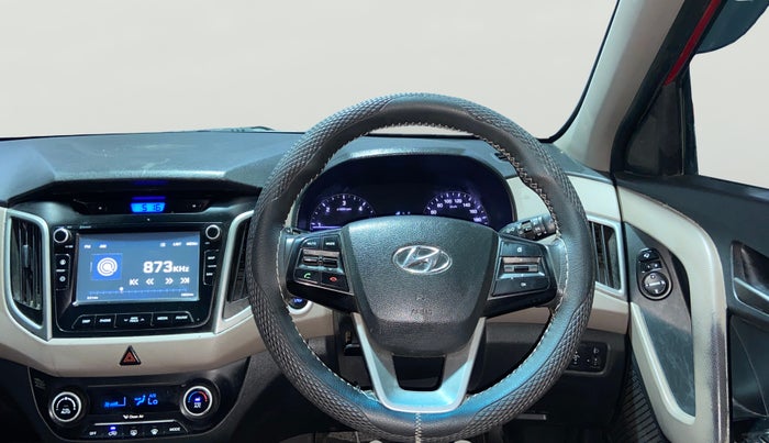 2017 Hyundai Creta SX (O) 1.6 DIESEL, Diesel, Manual, 96,159 km, Steering Wheel Close Up