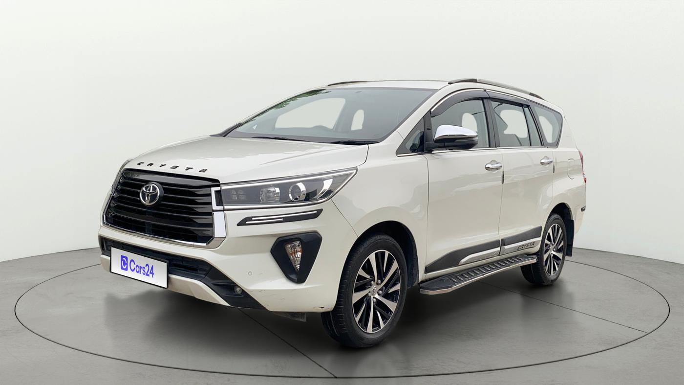 2022 Toyota Innova Crysta 2.7 ZX AT 7 STR, Petrol, Automatic, 35,119 km, Left Front Diagonal