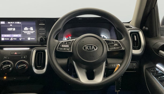 2021 KIA SONET HTK 1.2, Petrol, Manual, 19,297 km, Steering Wheel Close Up