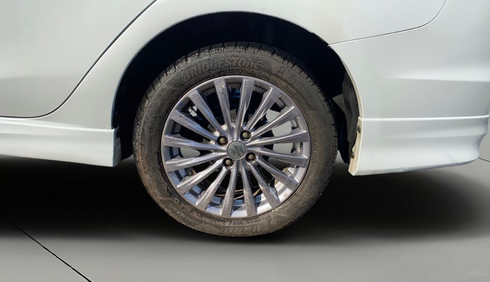 2018 Maruti Ciaz S 1.4 MT PETROL, Petrol, Manual, 1,15,740 km, Left Rear Wheel