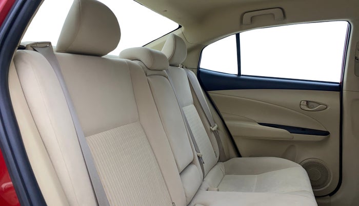 2018 Toyota YARIS J CVT, Petrol, Automatic, 1,09,463 km, Right Side Rear Door Cabin