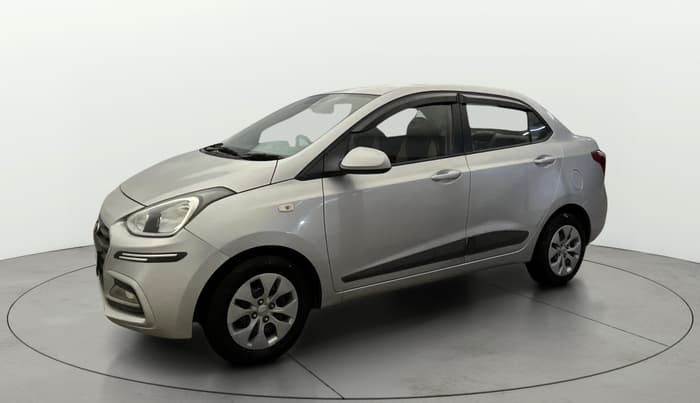 2017 Hyundai Xcent E, Petrol, Manual, 94,858 km, Left Front Diagonal