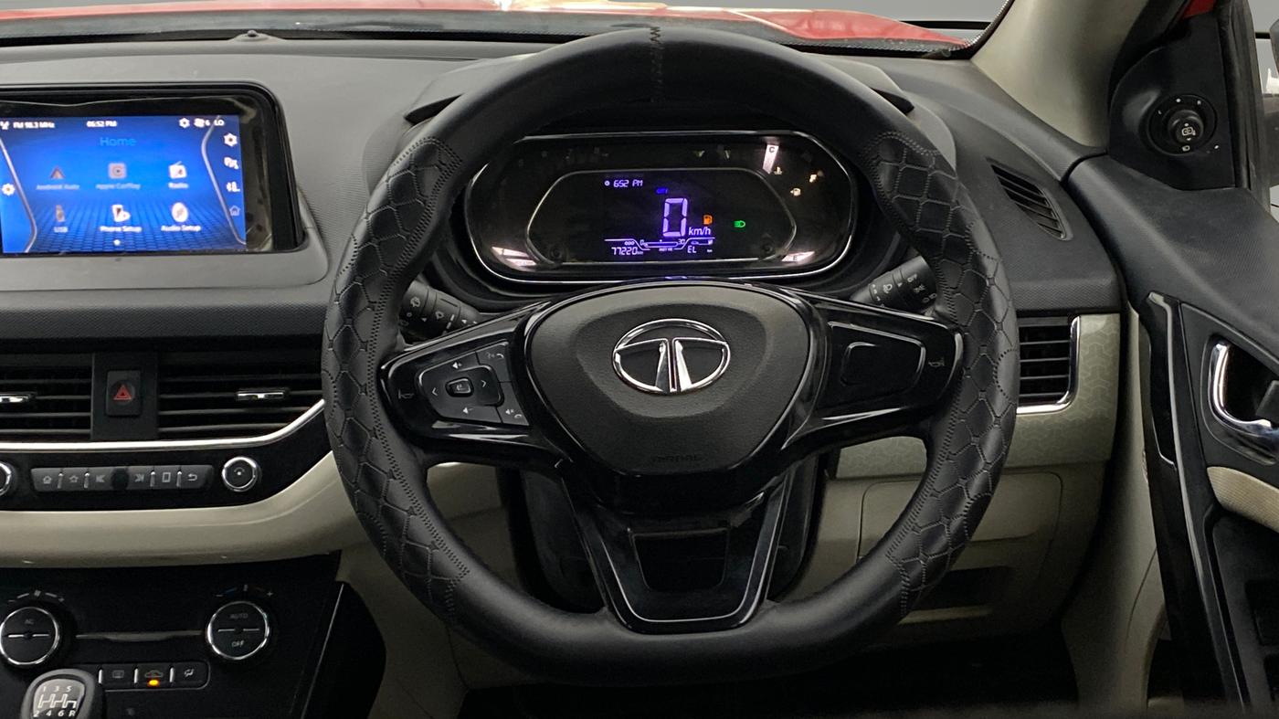2020 Tata NEXON XZ PLUS DIESEL, Diesel, Manual, 77,215 km, Steering Wheel Close Up