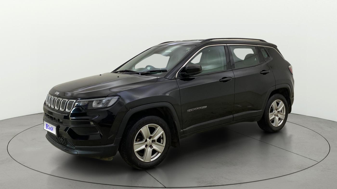 2021 Jeep Compass LONGITUDE (O) 1.4 PETROL DCT, Petrol, Automatic, 74,548 km, Left Front Diagonal