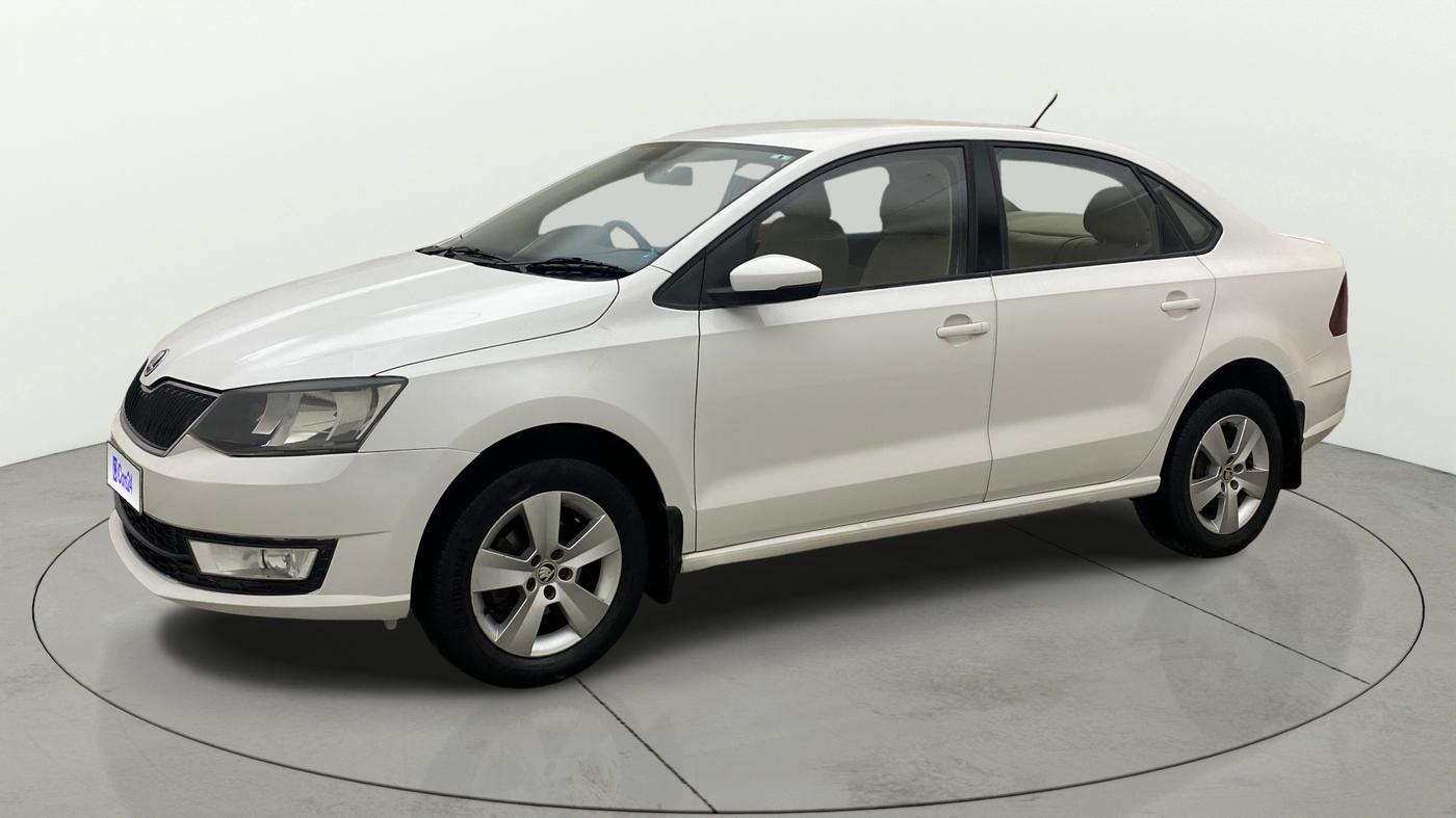 2017 Skoda Rapid AMBITION 1.5 TDI, Diesel, Manual, 1,03,317 km, Left Front Diagonal