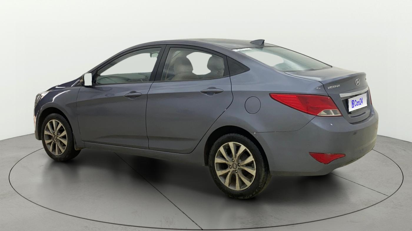 2016 Hyundai Verna 1.6 VTVT SX, Petrol, Manual, 65,299 km, Left Back Diagonal