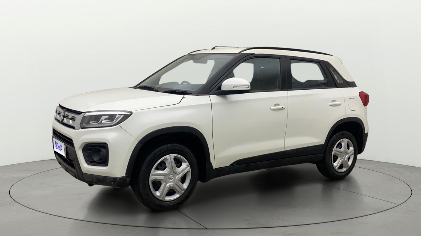 2022 Maruti Vitara Brezza VXI AT SHVS, Petrol, Automatic, 30,010 km, Left Front Diagonal