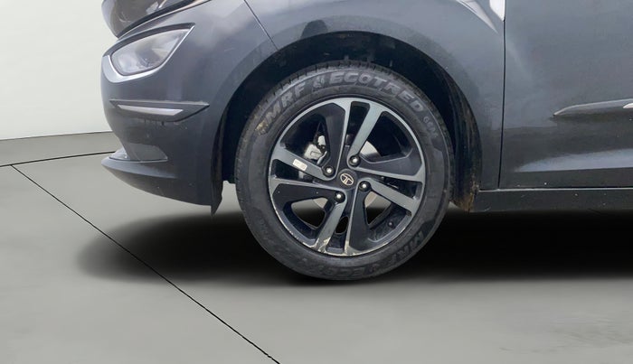 2023 Tata ALTROZ XZ Plus i-Turbo (S) Dark Edition, Petrol, Manual, 10,707 km, Left Front Wheel
