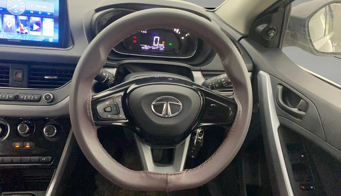 2021 Tata NEXON XM SUNROOF PETROL, Petrol, Manual, 43,865 km, Steering Wheel Close Up