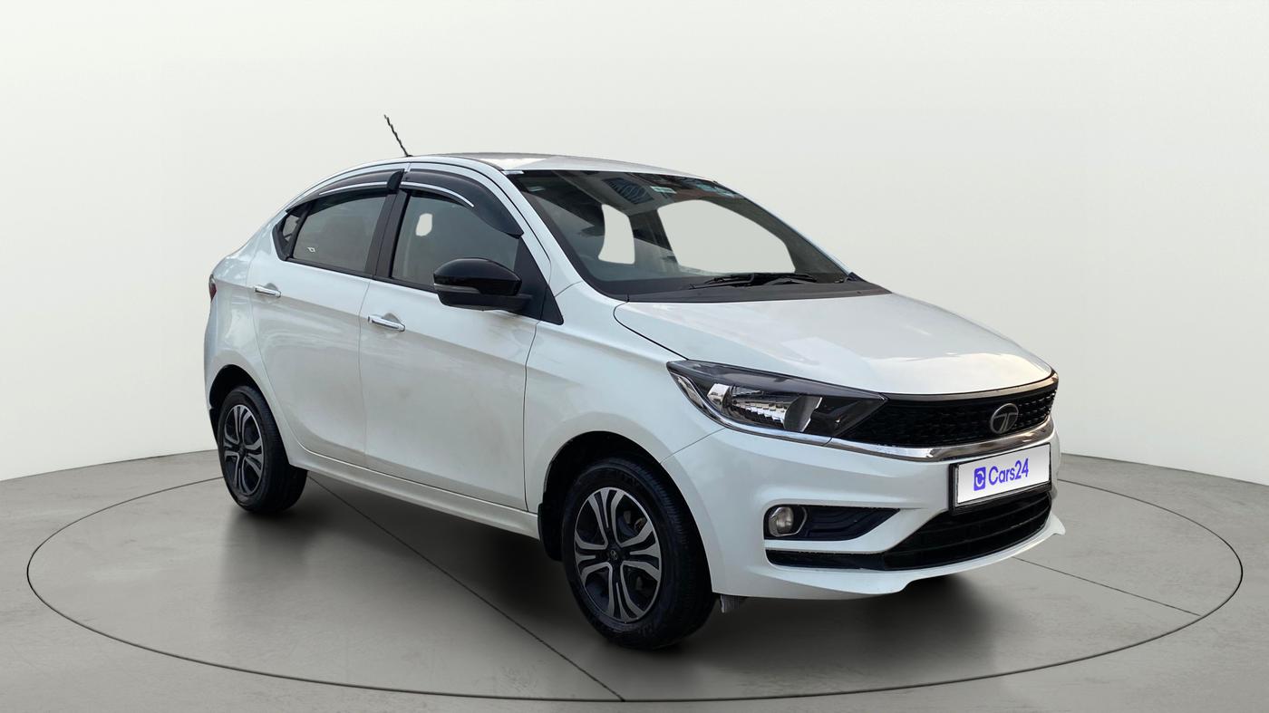 2024 Tata TIGOR XZ CNG, CNG, Manual, 17,640 km, Right Front Diagonal