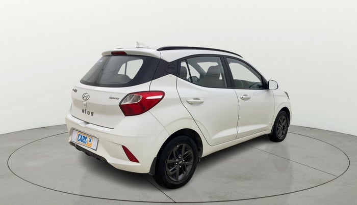 2020 Hyundai GRAND I10 NIOS SPORTZ 1.2 KAPPA VTVT, Petrol, Manual, 65,549 km, Right Back Diagonal