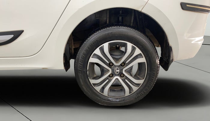 2022 Tata TIGOR XZ PLUS CNG, CNG, Manual, 50,774 km, Left Rear Wheel
