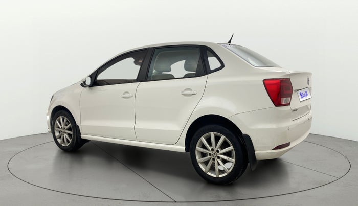 2018 Volkswagen Ameo HIGHLINE PLUS 1.5L AT 16 ALLOY, Diesel, Automatic, 86,059 km, Left Back Diagonal