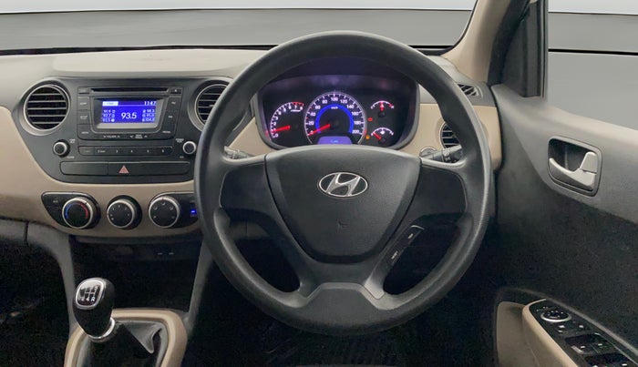 2014 Hyundai Grand i10 SPORTZ 1.2 KAPPA VTVT, Petrol, Manual, 63,329 km, Steering Wheel Close Up