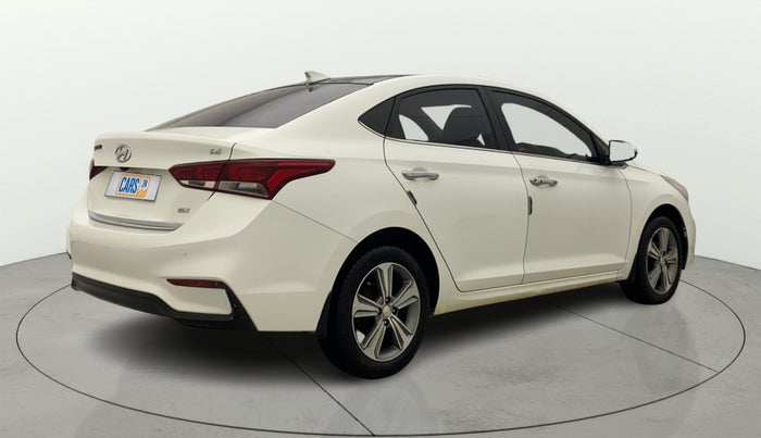 2019 Hyundai Verna 1.6 VTVT SX, Petrol, Manual, 1,12,885 km, Right Back Diagonal