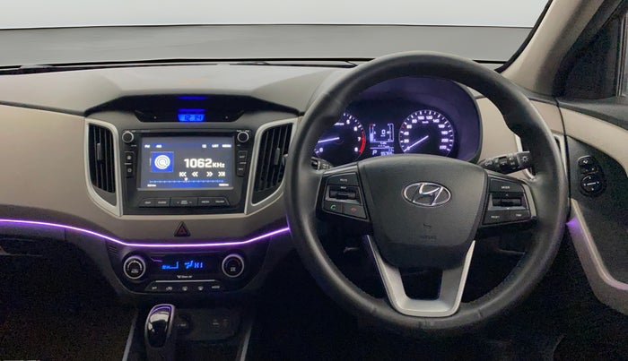 2018 Hyundai Creta SX PLUS AT 1.6 PETROL, Petrol, Automatic, 95,764 km, Steering Wheel Close Up