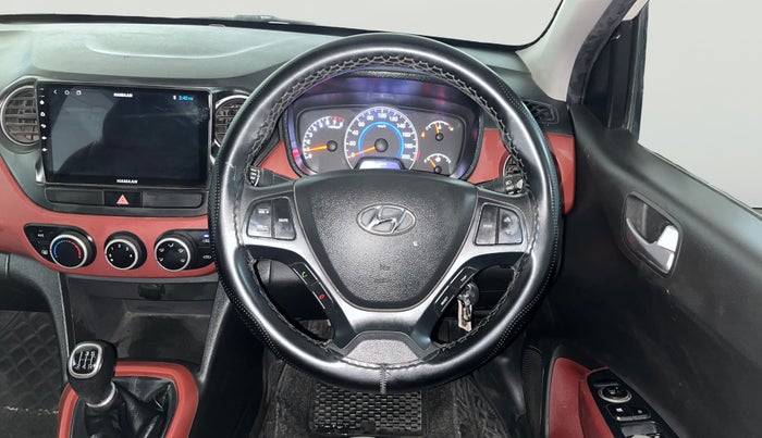 2016 Hyundai Grand i10 1.2 SPORTZ PRIME EDITION VTVT, CNG, Manual, 77,722 km, Steering Wheel Close Up