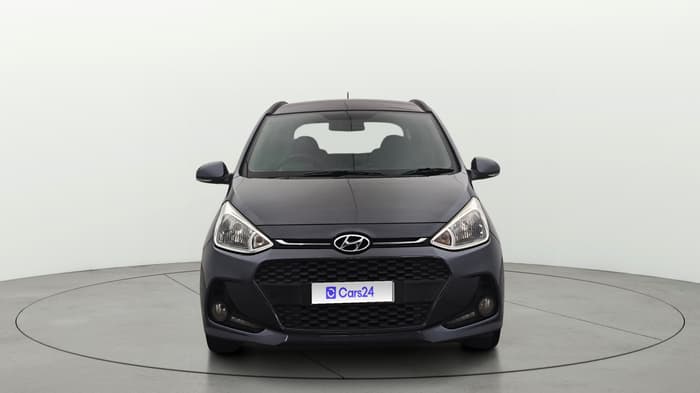 2017 Hyundai Grand i10 SPORTZ (O) AT 1.2 KAPPA VTVT, Petrol, Automatic, 1,03,702 km, Front