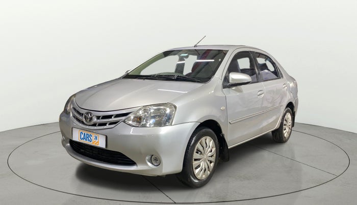 2014 Toyota Etios G, Petrol, Manual, 58,800 km, Left Front Diagonal