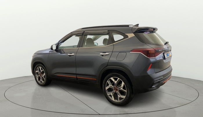 2021 KIA SELTOS X LINE 1.4 PETROL DCT, Petrol, Automatic, 27,961 km, Left Back Diagonal