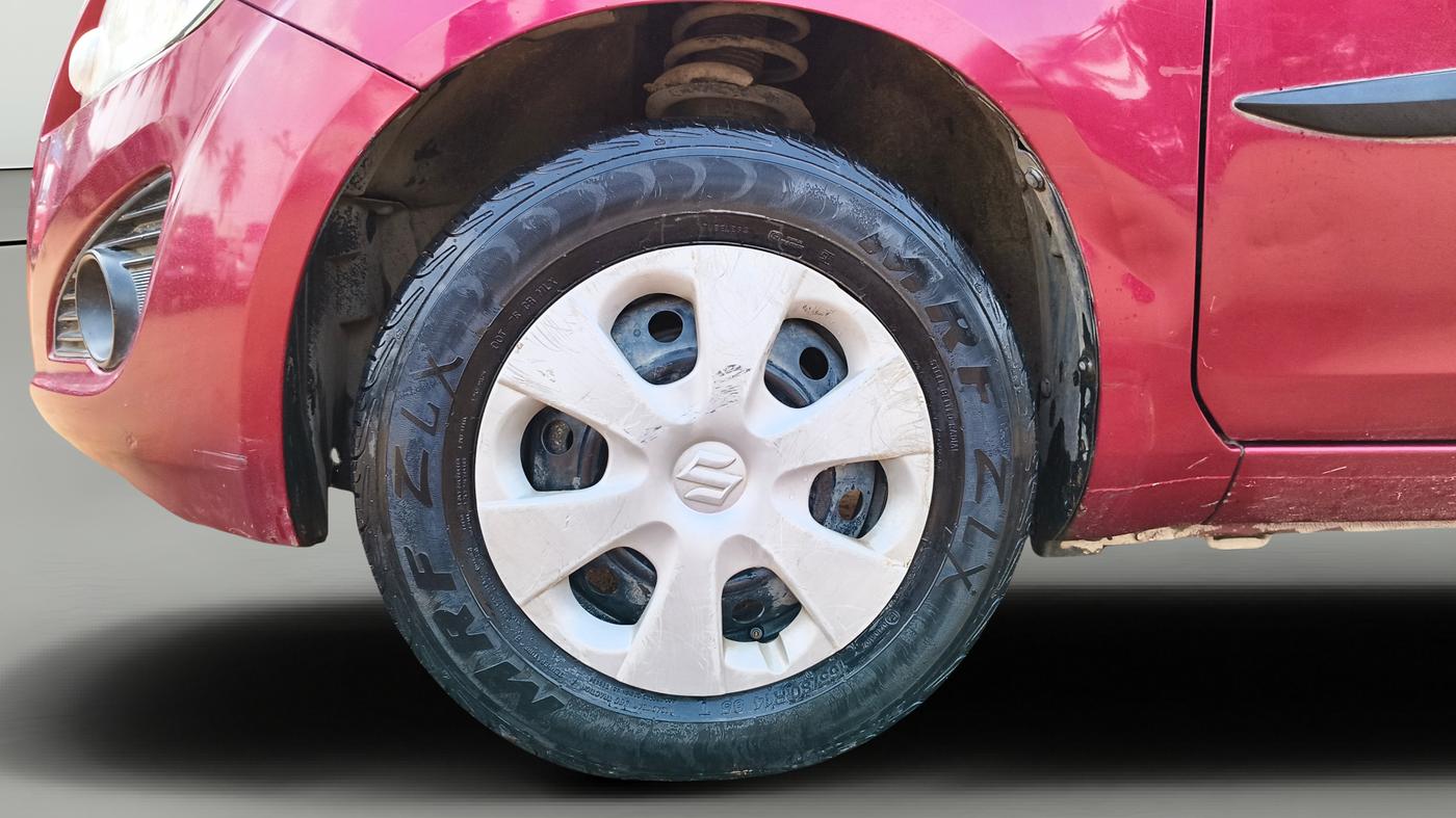 2016 Maruti Ritz VXI, Petrol, Manual, 88,588 km, Left Front Wheel
